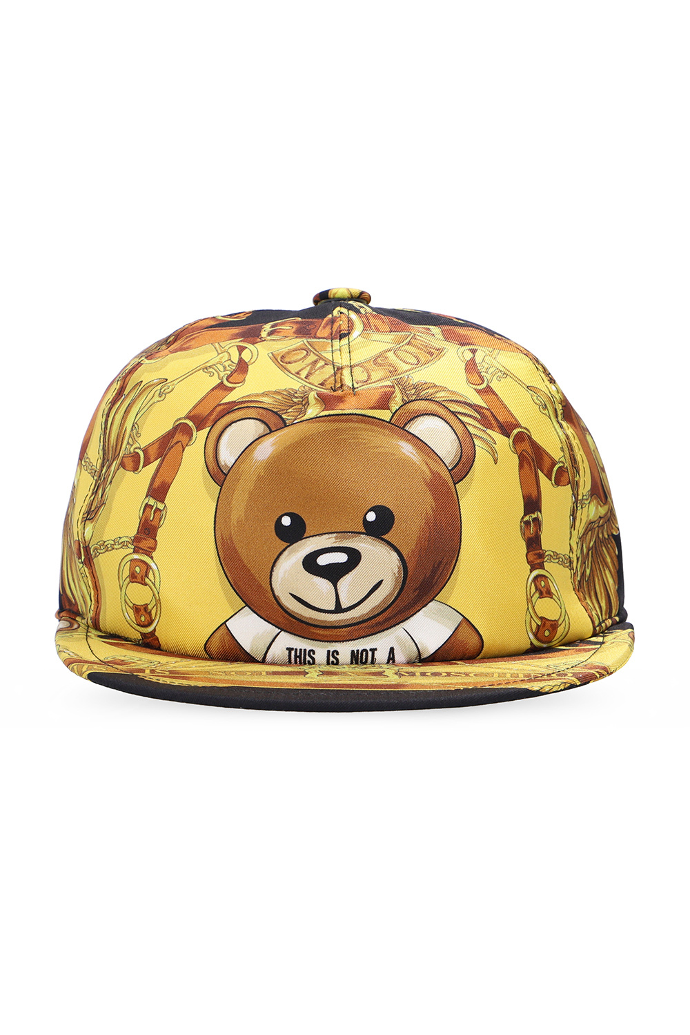 men lighters caps Knitwear - Yellow Baseball cap with logo